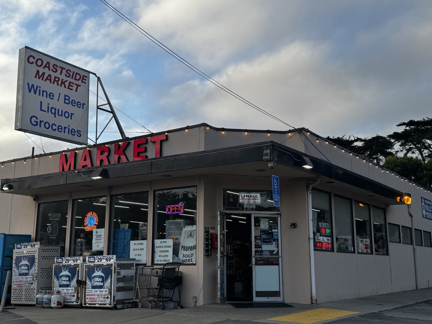 Coastside Market storefront